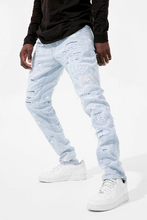 Load image into Gallery viewer, SEAN - FRANKENSTEIN DENIM (ICED WHITE)