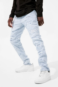 SEAN - FRANKENSTEIN DENIM (ICED WHITE)