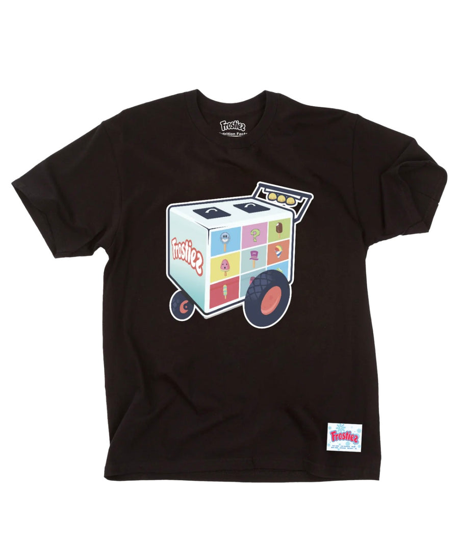 FROSTIEZ CART GRAPHIC T-SHIRT BLACK