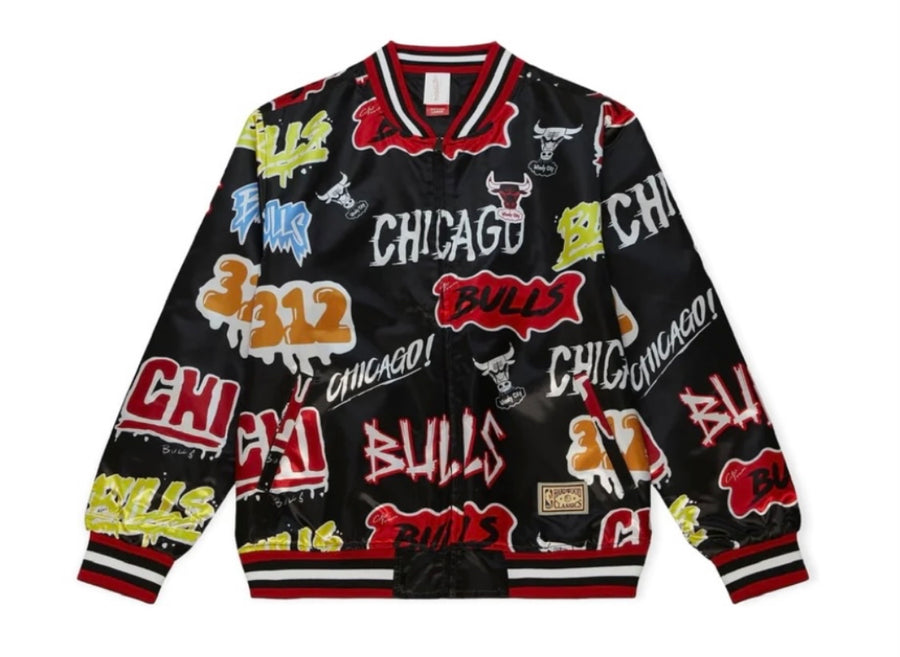 NBA SLAP STICKER REVERSIBLE
JACKET BULLS