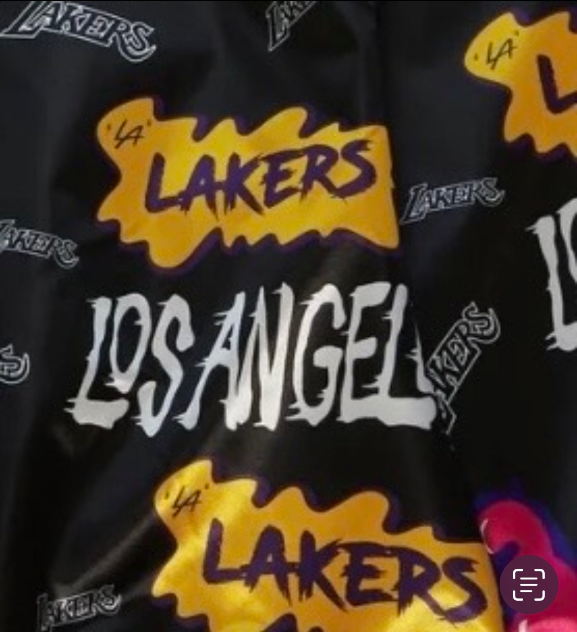 NBA SLAP STICKER REVERSIBLE
JACKET LAKERS