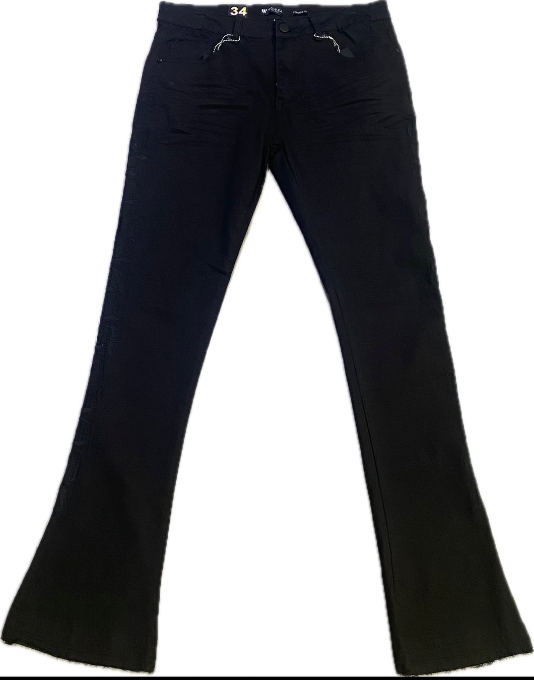 Men’s Waimea Stacked Fit Jet Black Jeans