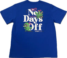 Load image into Gallery viewer, Undrtd Men’s No Days Off Graphic T-Shirt Royal