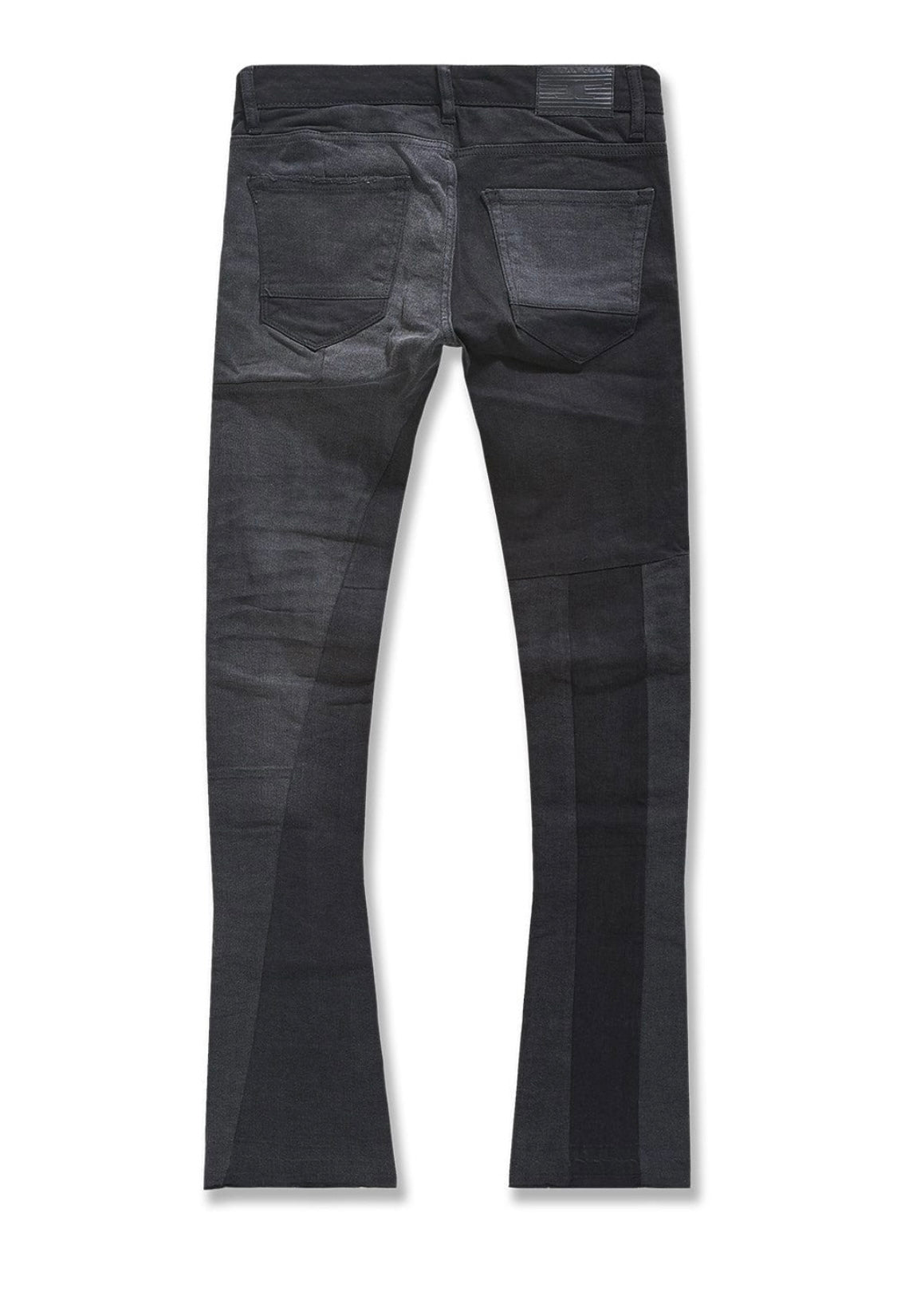 JORDAN CRAIG SEAN STACKED - GEOMETRIC DENIM (BLACK SHADOW) JEANS