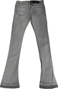 MEN’S WAIMEA STACKED FIT GUN METAL GREY JEANS