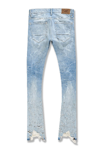 MARTIN STACKED - EROSION DENIM (STORM) Jeans