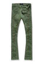 Load image into Gallery viewer, MARTIN STACKED - WYNWOOD DENIM ARMY GREEN Jeans