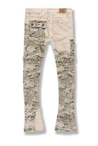 ROSS STACKED - PLATOON CARGO DENIM (CAMO 2.0) Jeans