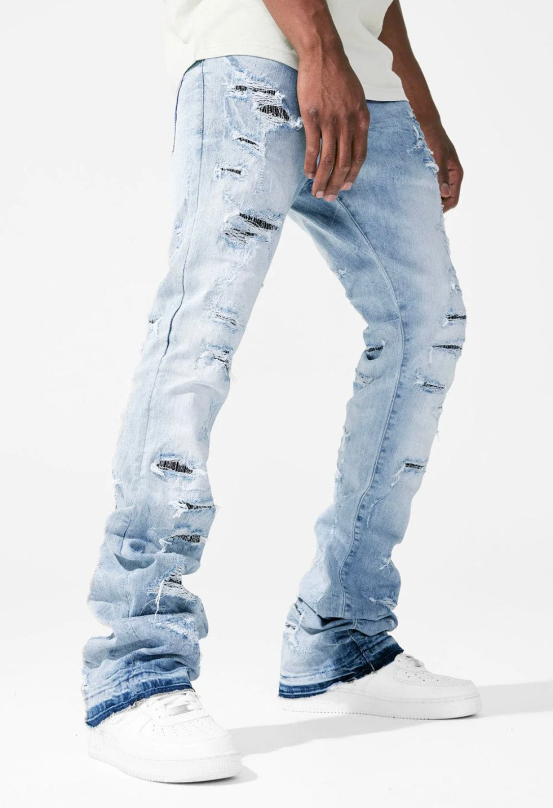 JORDAN CRAIG MARTIN STACKED - WOLVERINE DENIM (SKY BLUE)