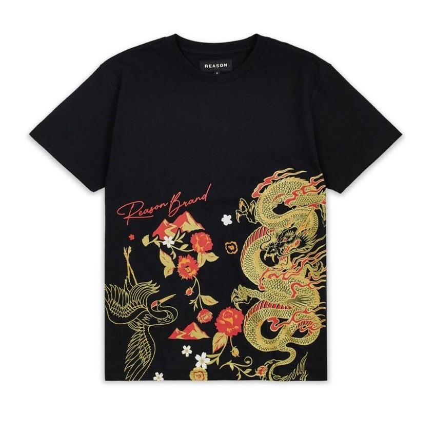 Reason Osaka Black Tee