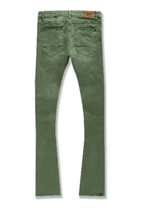 MARTIN STACKED - WYNWOOD DENIM ARMY GREEN Jeans