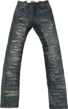 Load image into Gallery viewer, Men’s Rebel Minds Stacked Fit Blue Jeans