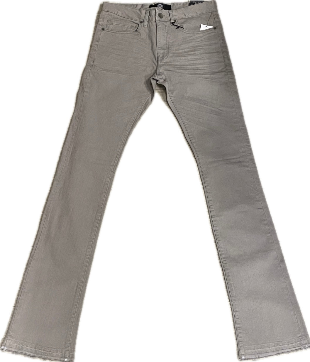 JORDAN CRAIG MARTIN STACKED - TRIBECA TWILL (L/GREY) JEANS