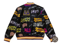 NBA SLAP STICKER REVERSIBLE
JACKET LAKERS