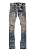 Load image into Gallery viewer, MARTIN STACKED - SAHARA DENIM SANDSTORM Jeans