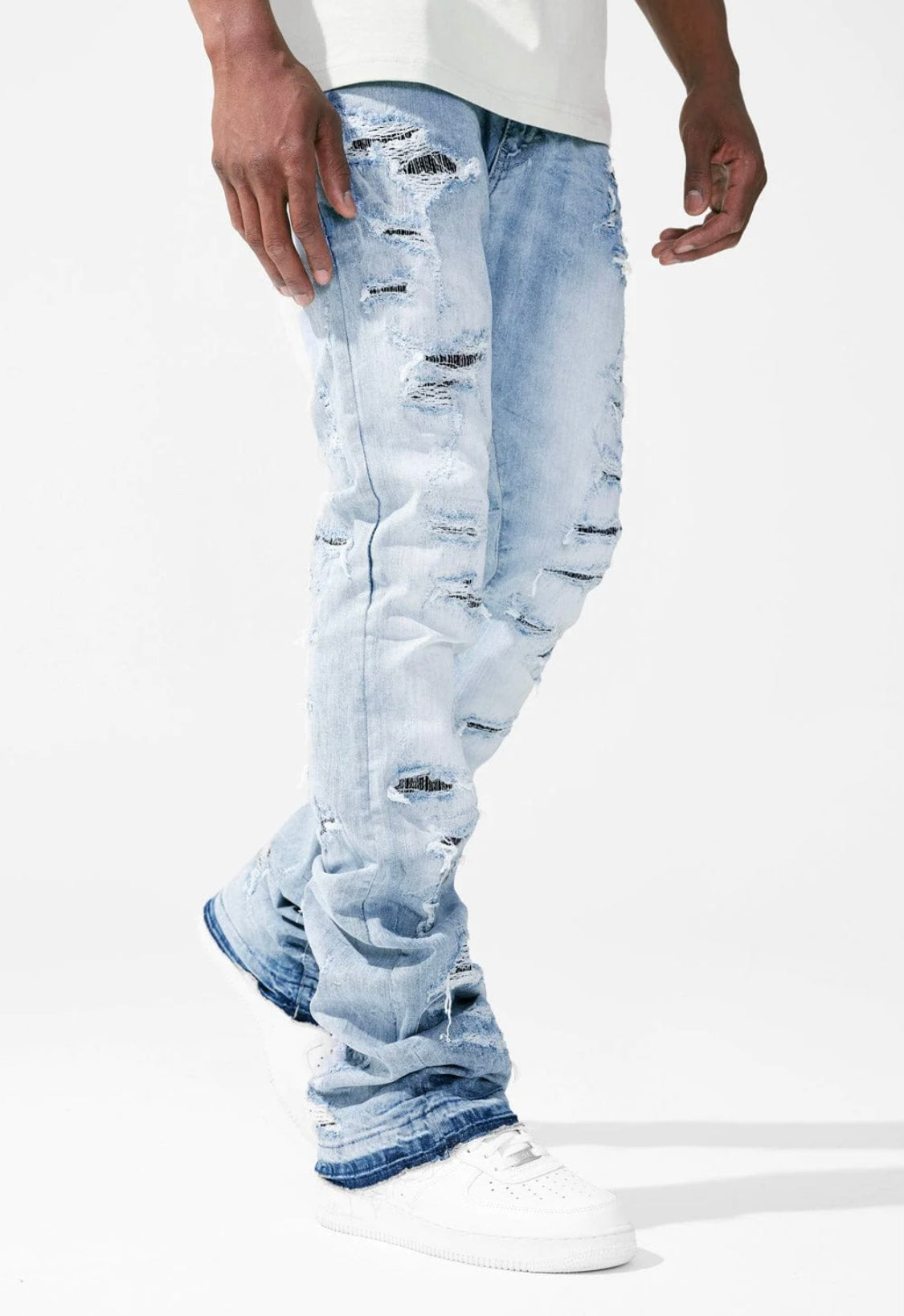 JORDAN CRAIG MARTIN STACKED - WOLVERINE DENIM (SKY BLUE)