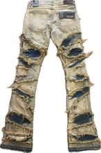 Load image into Gallery viewer, Rebel Minds Men’s Stacked Fit Desert Jeans