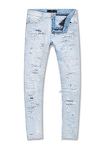 Load image into Gallery viewer, SEAN - FRANKENSTEIN DENIM (ICED WHITE)