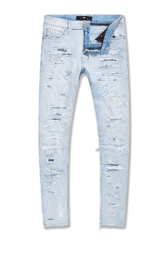 SEAN - FRANKENSTEIN DENIM (ICED WHITE)