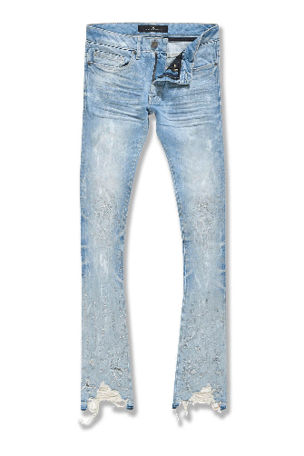 MARTIN STACKED - EROSION DENIM (STORM) Jeans