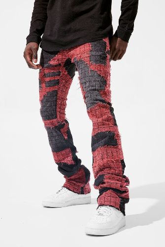 MARTIN STACKED - FULL MOON BORO DENIM (RUBY) Jeans