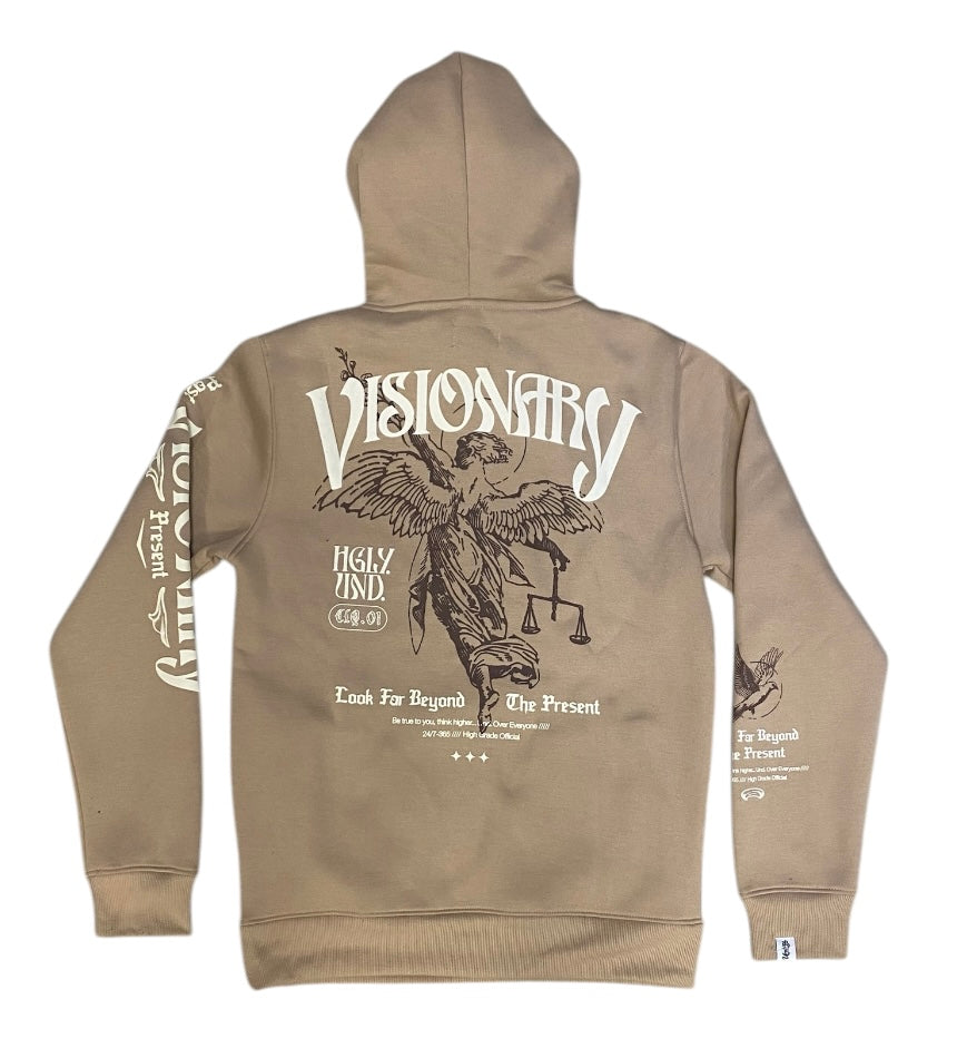 Undrtd Visionary Oxford Tan Hoodie