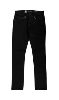 Waimea Skinny Fit Jet Black Jeans