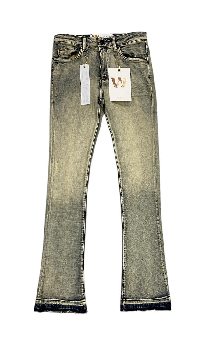 Waimea Vintage Wash Flair Jeans