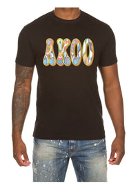 AKOO MENS GROOVY AKOO SS TEE black