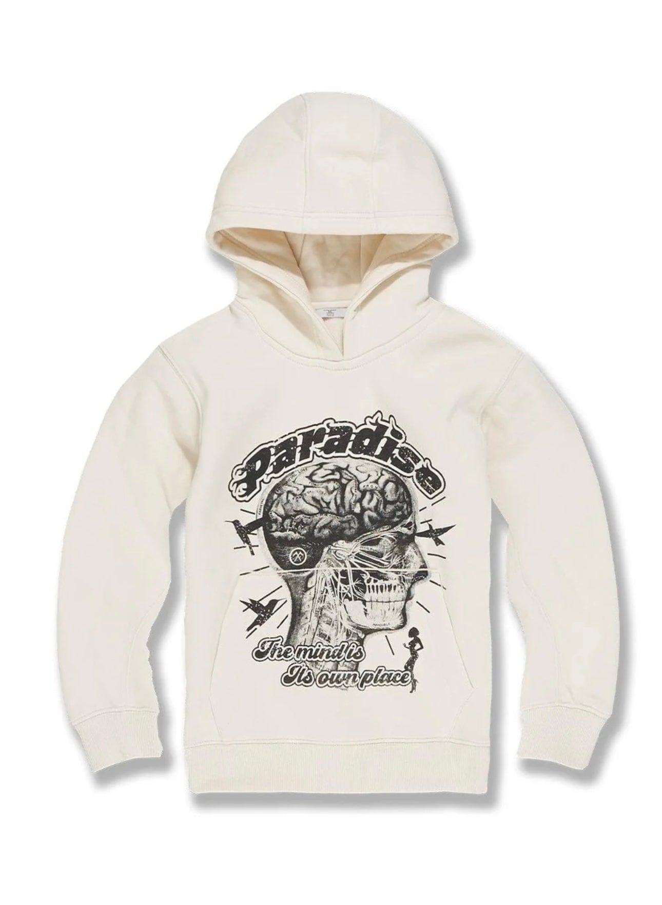 KIDS CRANIAL PARADISE PULLOVER HOODIE (BONE)