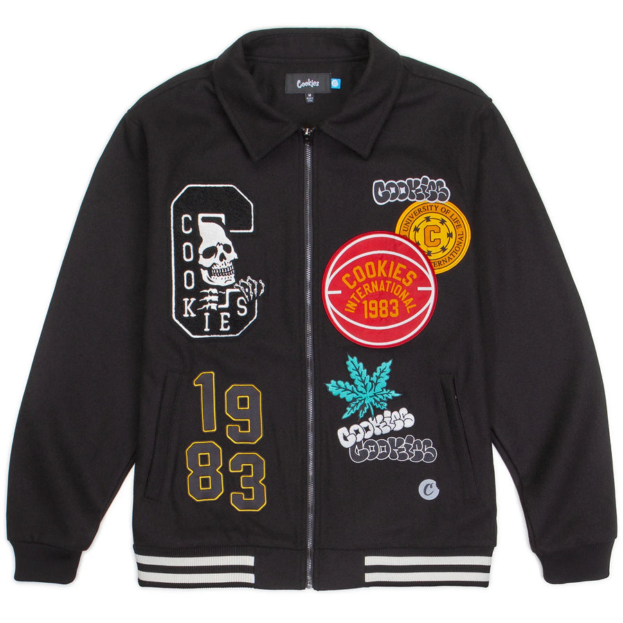 Livewire Melton Wool Varsity Jacket